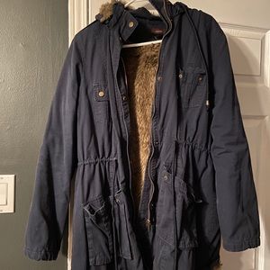 Mark navy winter coat